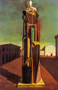 le grand métaphysique, Chirico, 1915