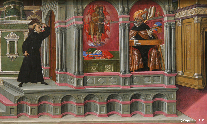 Matteo di Giovanni

le songe de  Saint Jérôme
 1476
Art Institute of Chicago