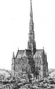 cathédrale flèche