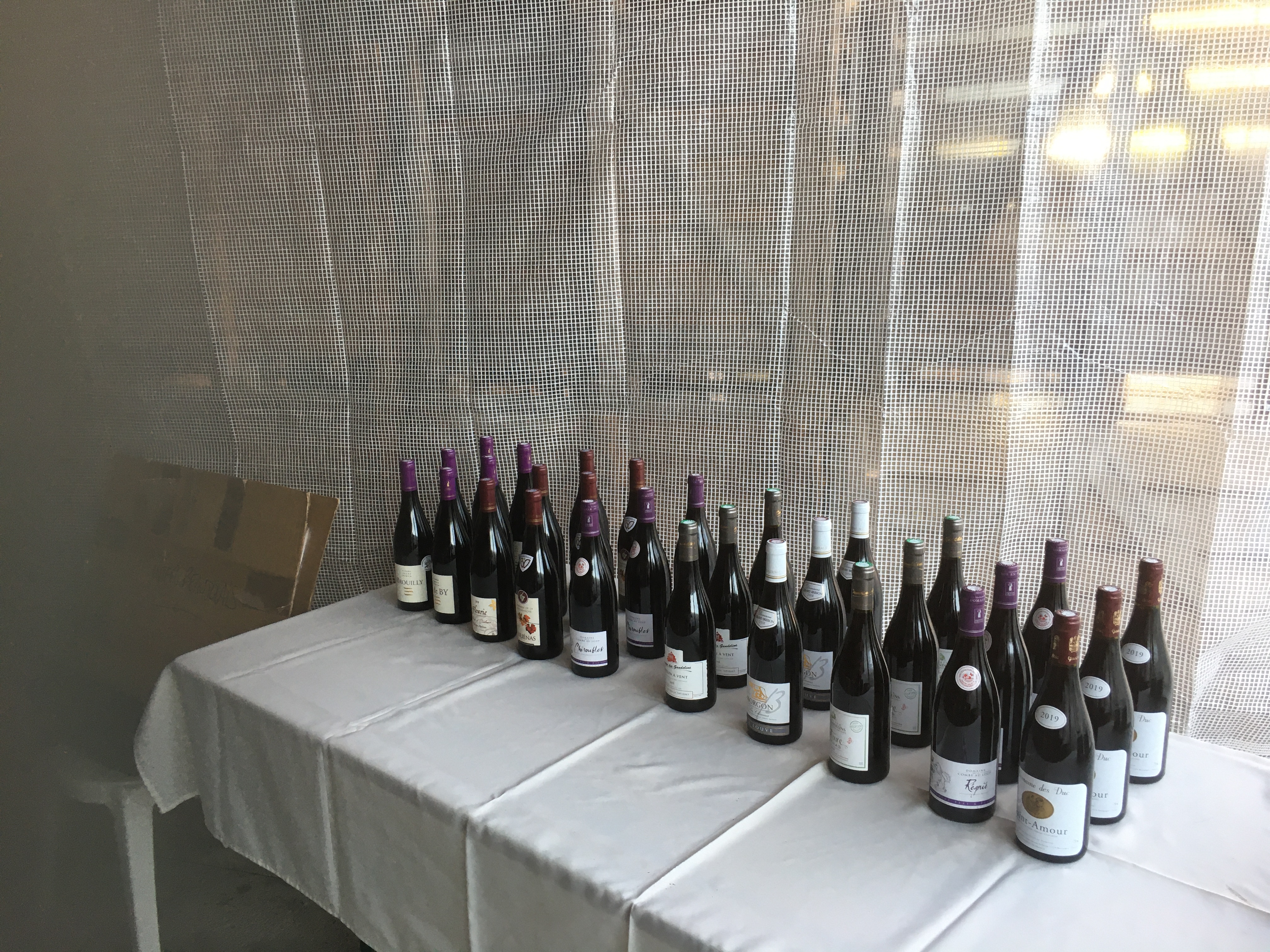 La soirée des dix crus du beaujolais – Un succès pour le vin, un triomphe pour le chef !
